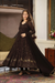 SANAYA'S' BLACK EMBROIDERED GEORGETTE SUIT SET LF- G101