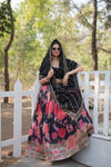 Exquisite Digital Printed Georgette Lehenga Choli Set with Dupatta LW-7110