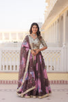 printed lehenga