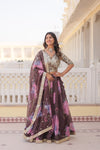 printed lehenga