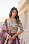 printed lehenga