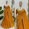 beautiful Designer Saree on Heavy Tibby Silk Fabric KD-536