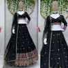 Ntricate Threadwork Embellished with sequins for a dazzling effect lehenga choli QRC-237