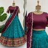 This luxurious lehenga set QRC-307