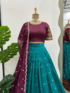 This luxurious lehenga set QRC-307