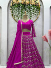 Premium Faux Georgette for a smooth and lightweight feel Lehenga Choli QRC-252