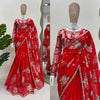 Red Color Designer saree KD-534