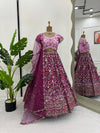 3 Color Exquisite Designer Lehenga Set – QRC-254