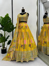 Thread Embroidery with Sequins Lehenga Choli QRC-293