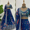 Faux Georgette with Digital Print Lehenga Choli - QRC-298