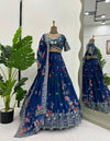 Faux Georgette with Digital Print Lehenga Choli - QRC-298