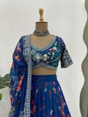 Faux Georgette with Digital Print Lehenga Choli - QRC-298