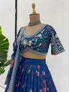 Faux Georgette with Digital Print Lehenga Choli - QRC-298